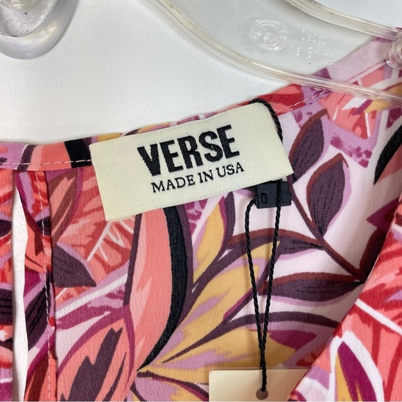 Stitch Fix l Verse Jory Split Neck Top, Medium - Picture 5 of 8